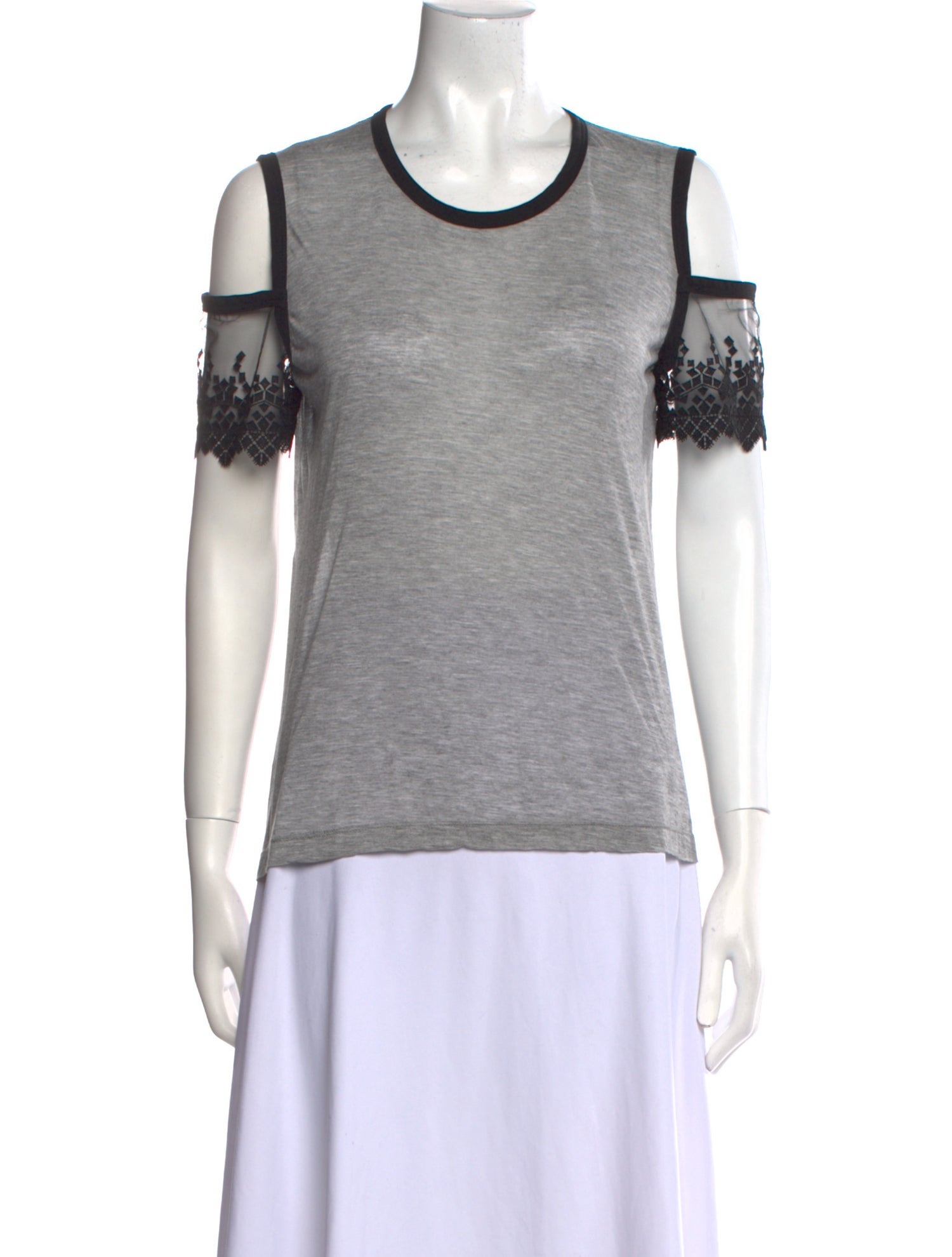 Yigal Azrouël Crew Neck Short Sleeve T-Shirt