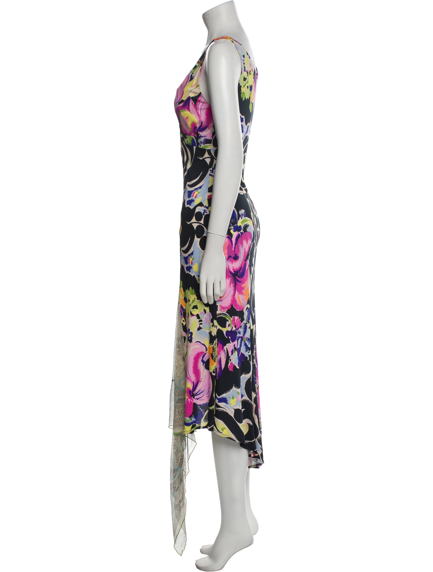 Yigal Azrouël Printed Long Dress