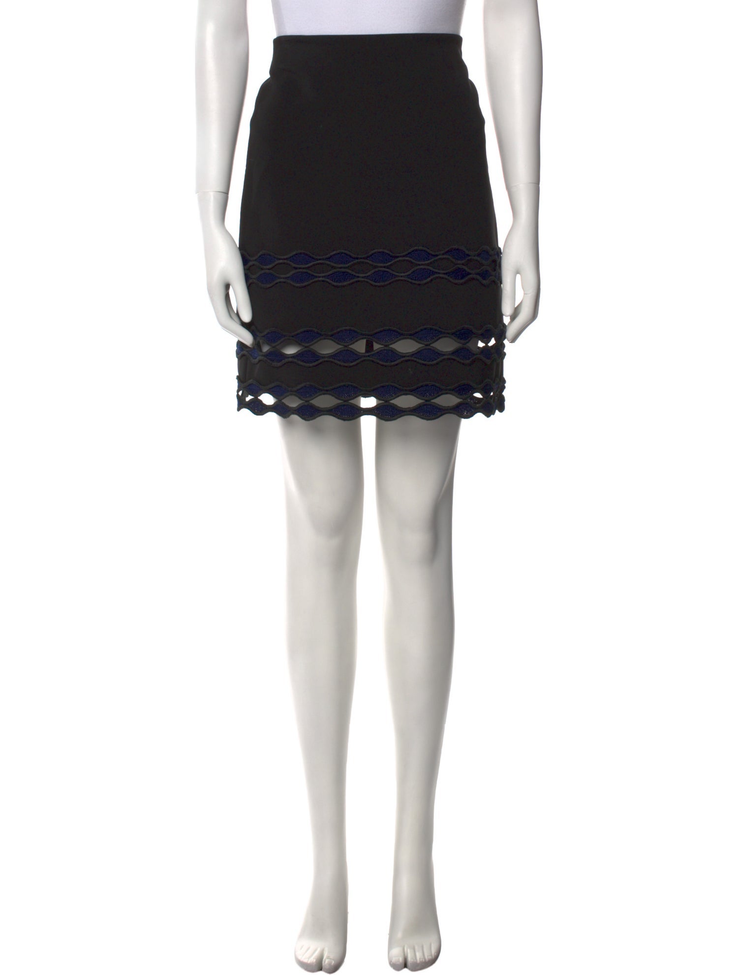 Yigal Azrouël Ruffle Embellishment Mini Skirt