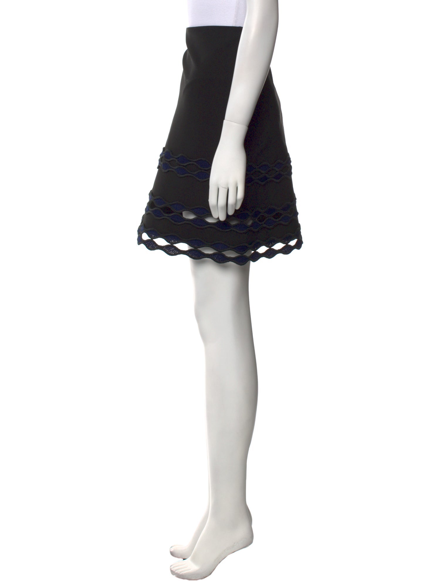 Yigal Azrouël Ruffle Embellishment Mini Skirt