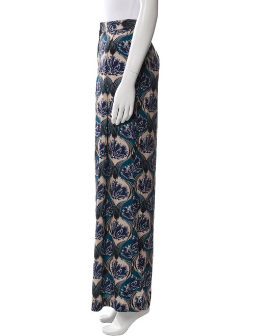 Yigal Azrouël Silk Wide Leg Pants