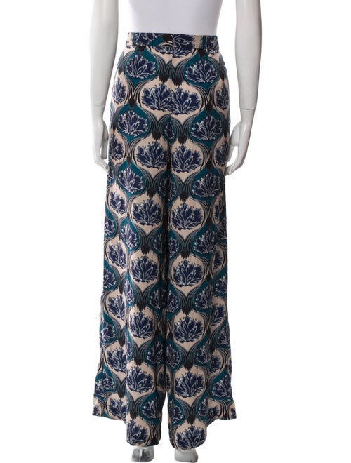 Yigal Azrouël Silk Wide Leg Pants