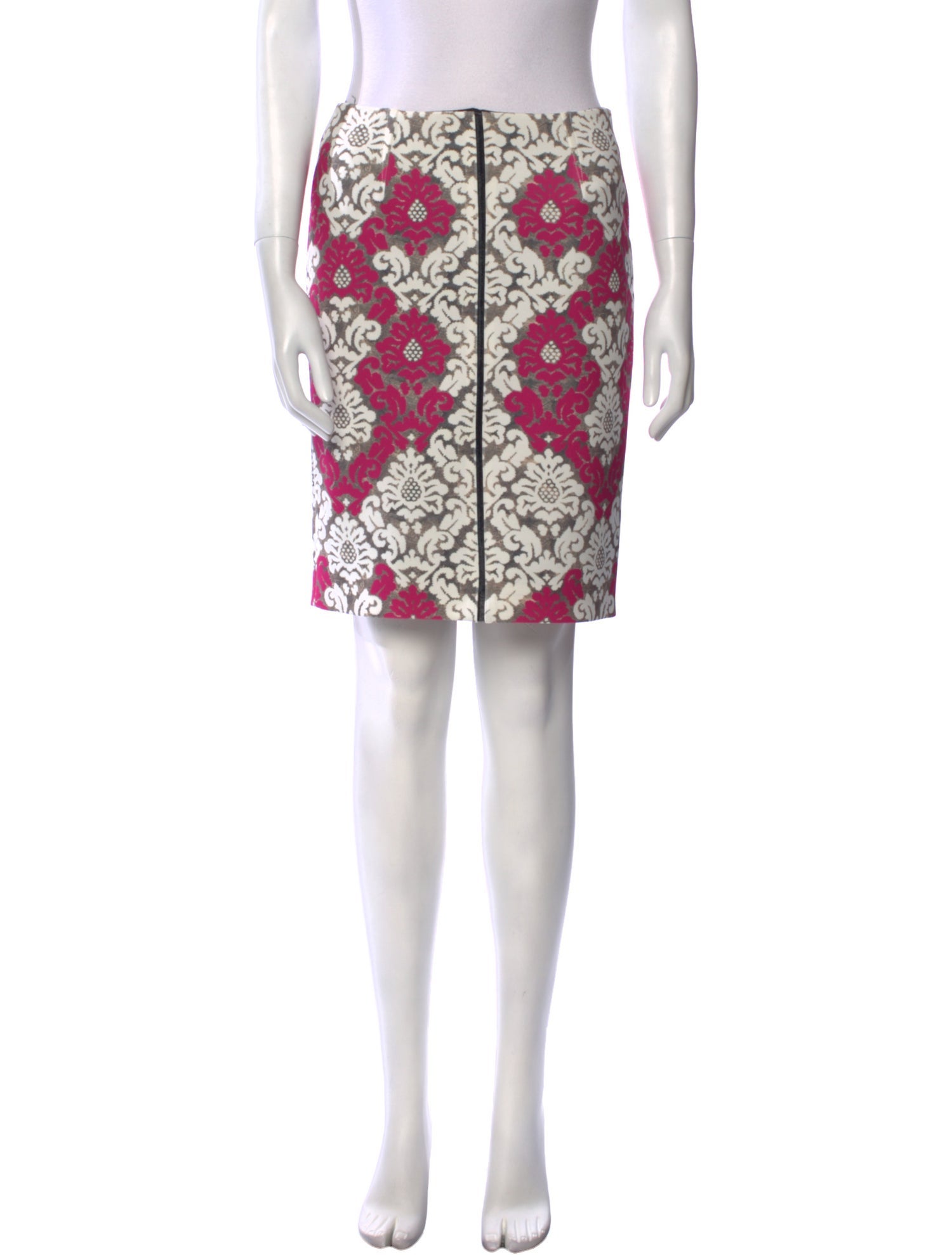 Yigal Azrouël Floral Print Knee-Length Skirt