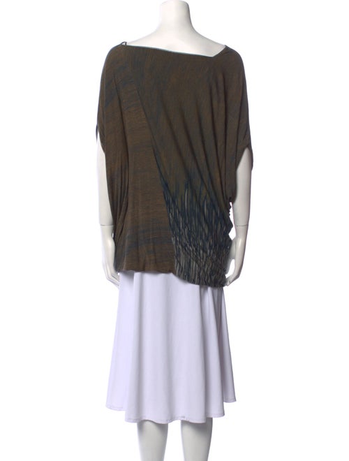Yigal Azrouël Striped Bateau Neckline Tunic