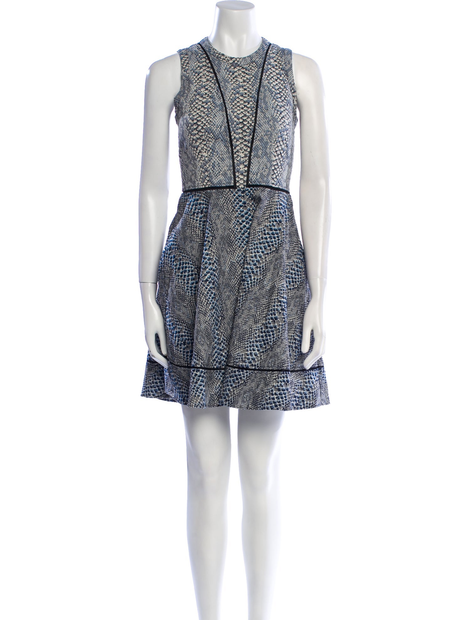 Yigal Azrouël Printed Mini Dress