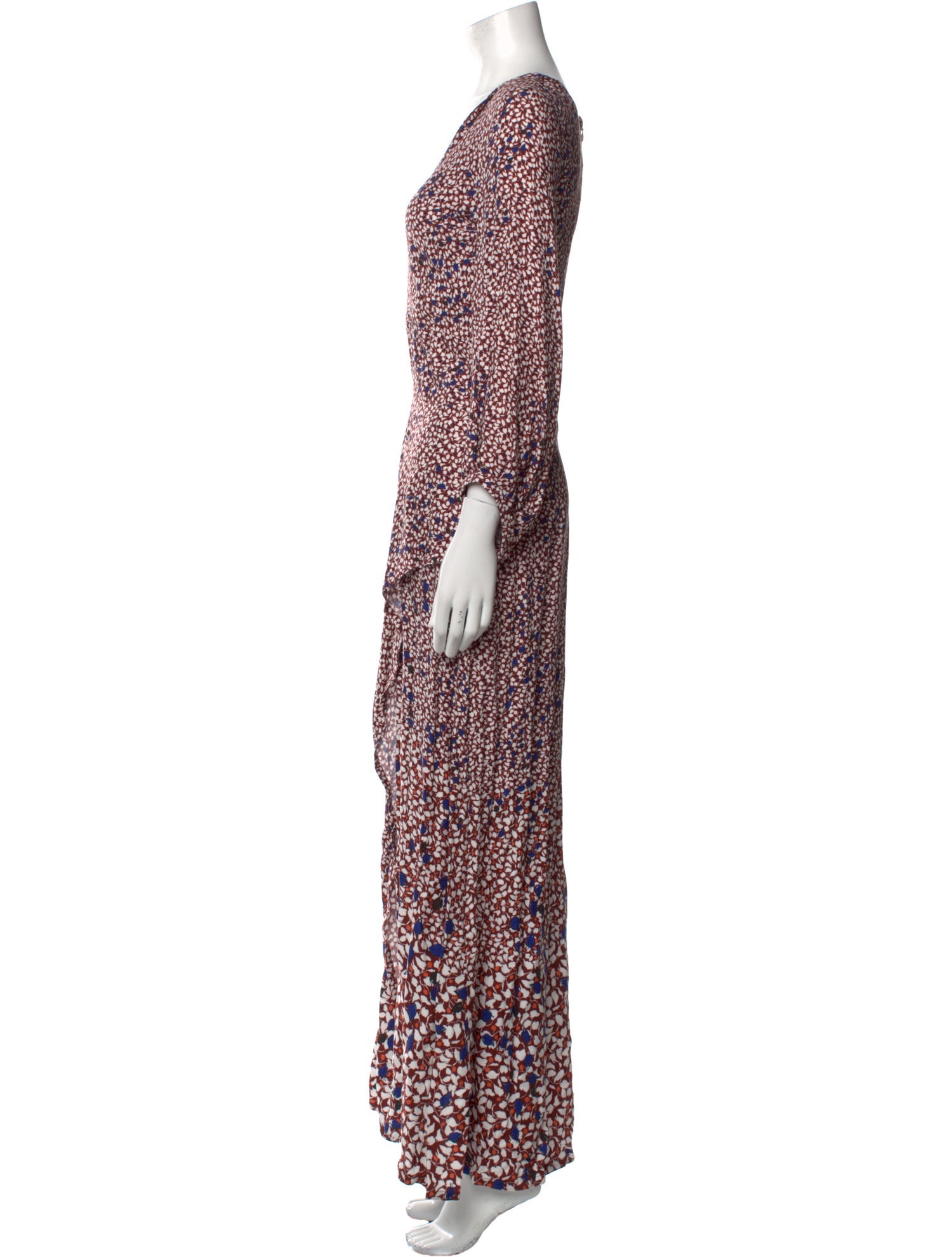 Yigal Azrouël Printed Long Dress w/ Tags