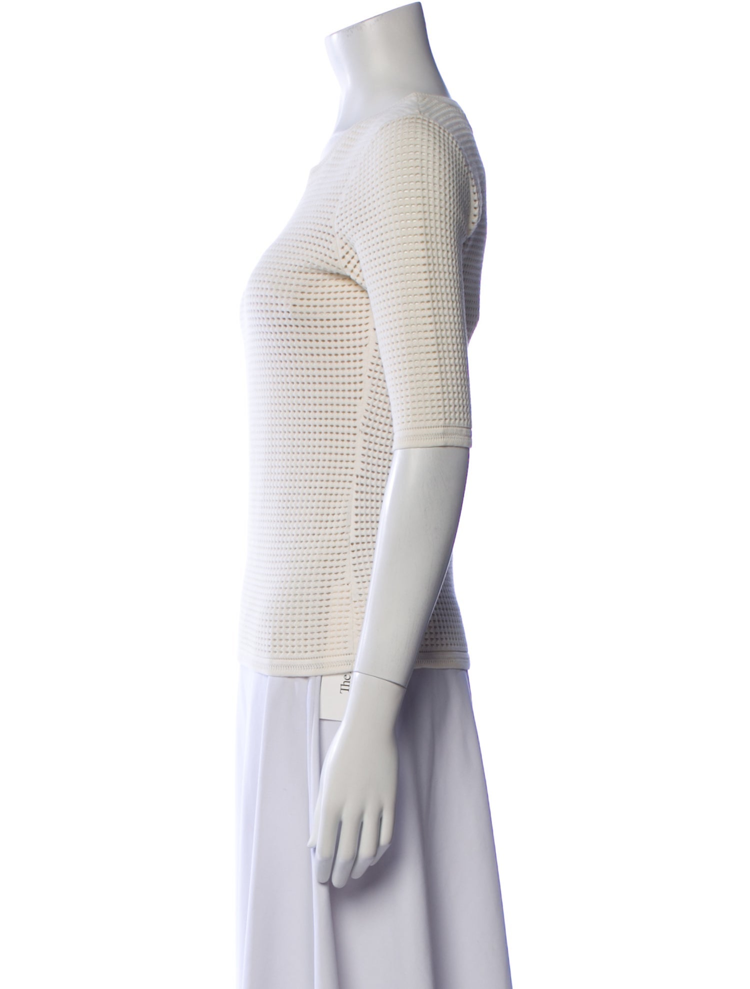 Yigal Azrouël Crew Neck Short Sleeve Top