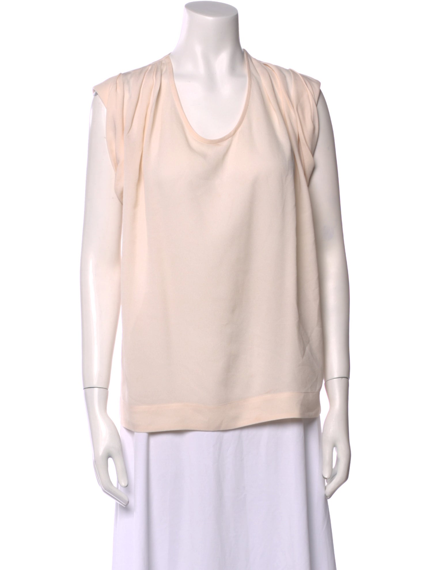 Yigal Azrouël Silk Cowl Neck Blouse