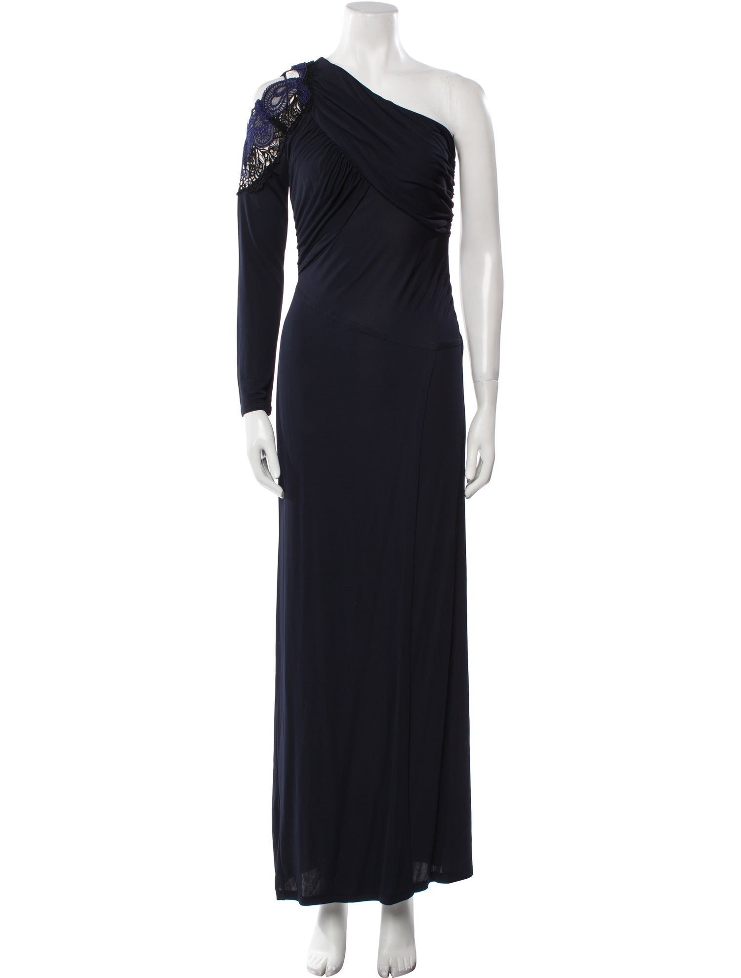 Yigal Azrouël One-Shoulder Long Dress