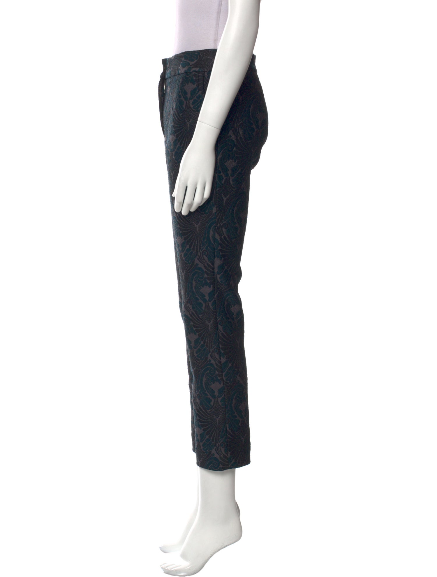 Yigal Azrouël Printed Straight Leg Pants