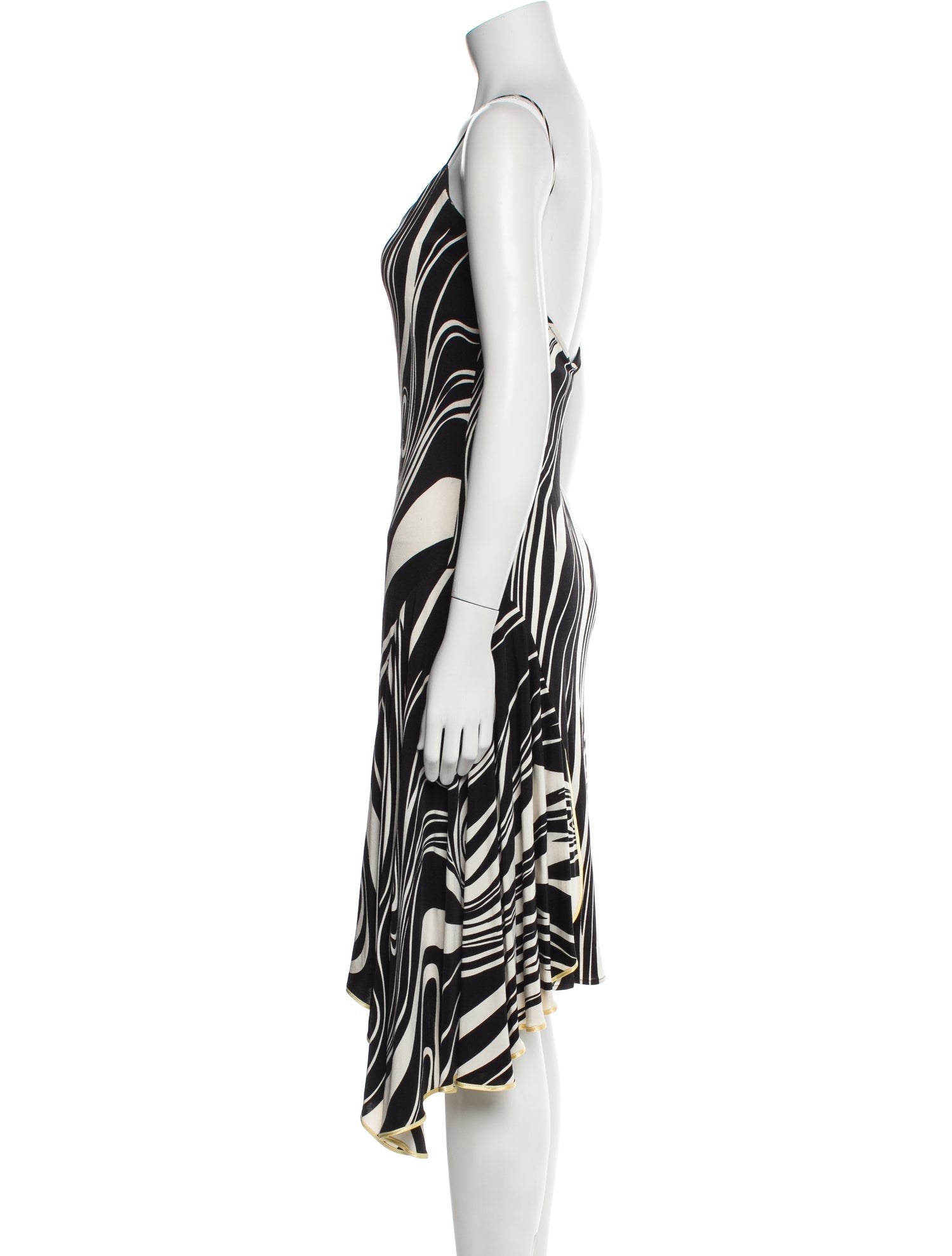 Yigal Azrouël Printed Knee-Length Dress