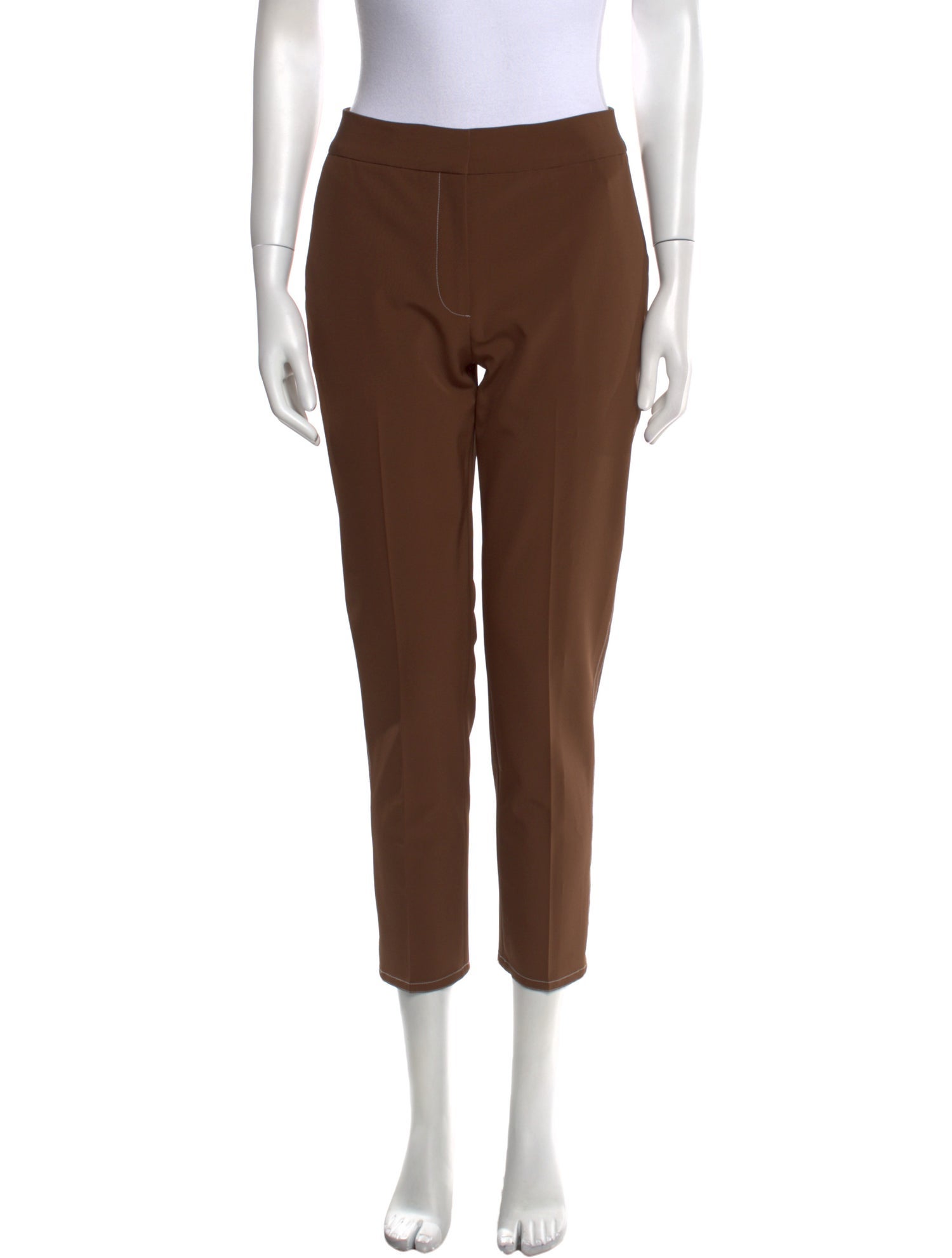 Yigal Azrouël Virgin Wool Skinny Leg Pants