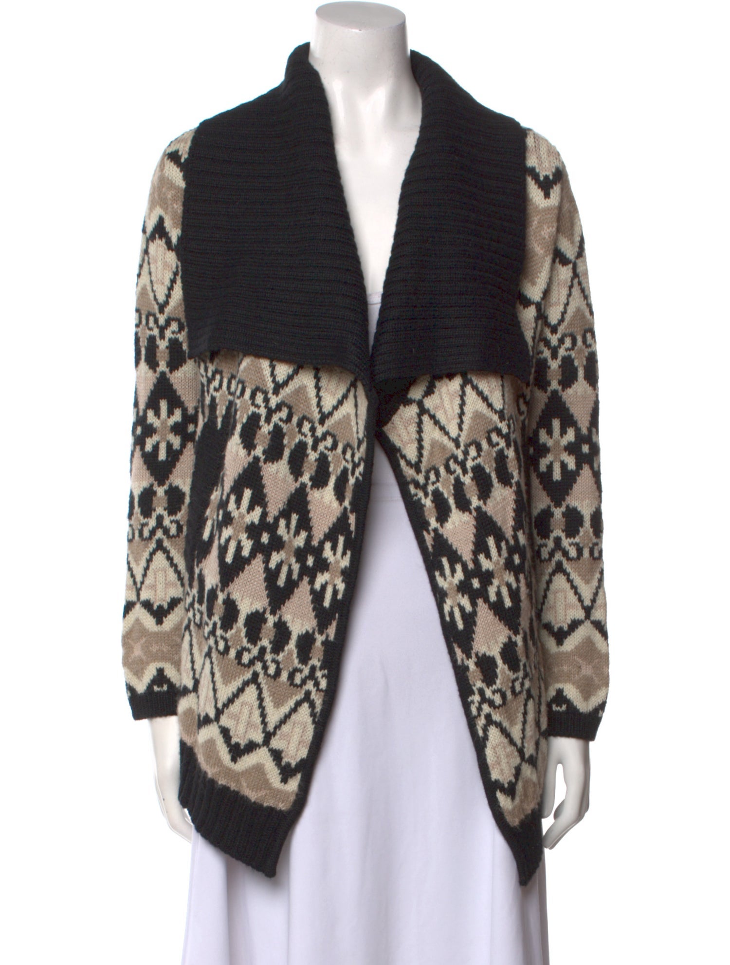 Yigal Azrouël Alpaca Printed Sweater