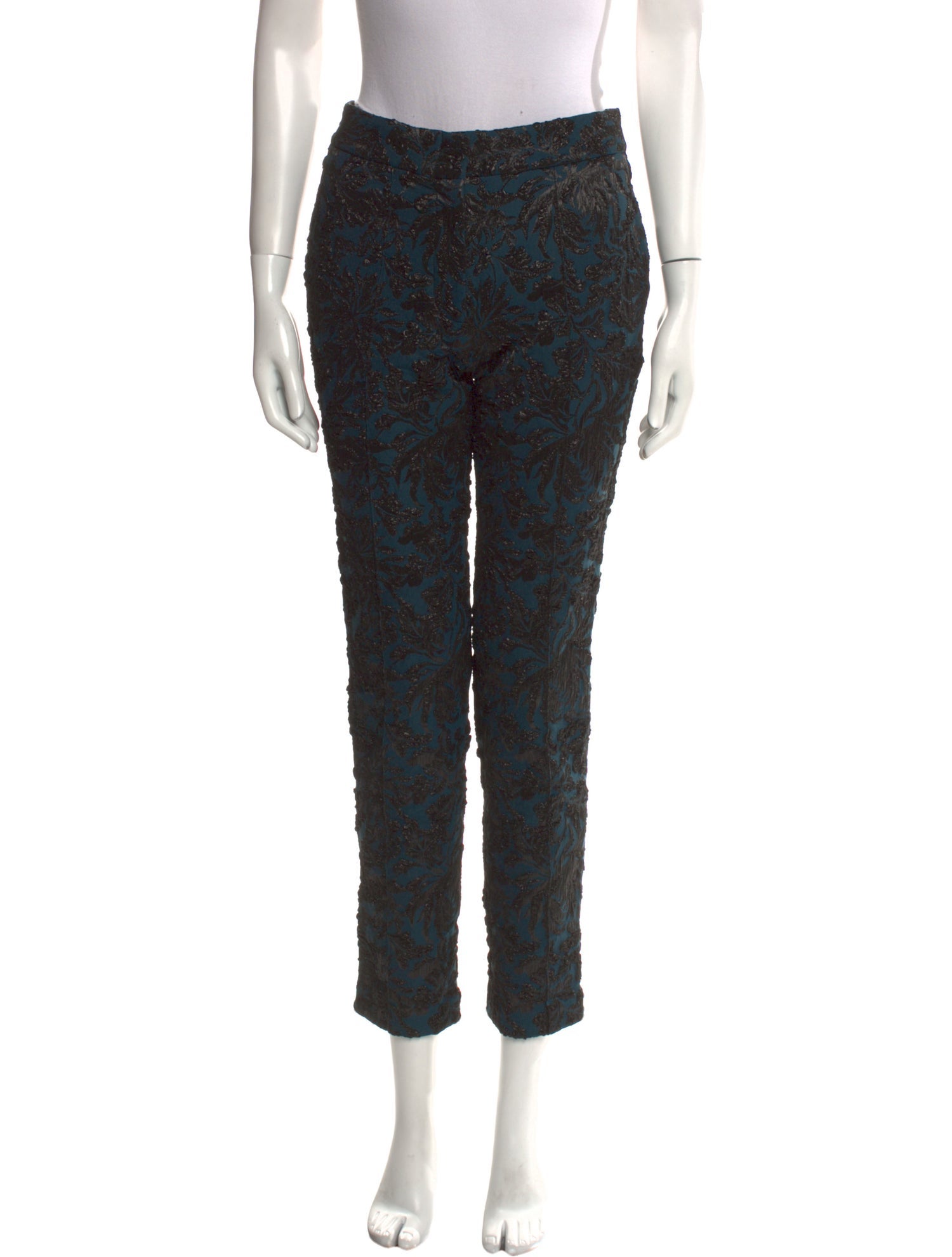 Yigal Azrouël Printed Straight Leg Pants