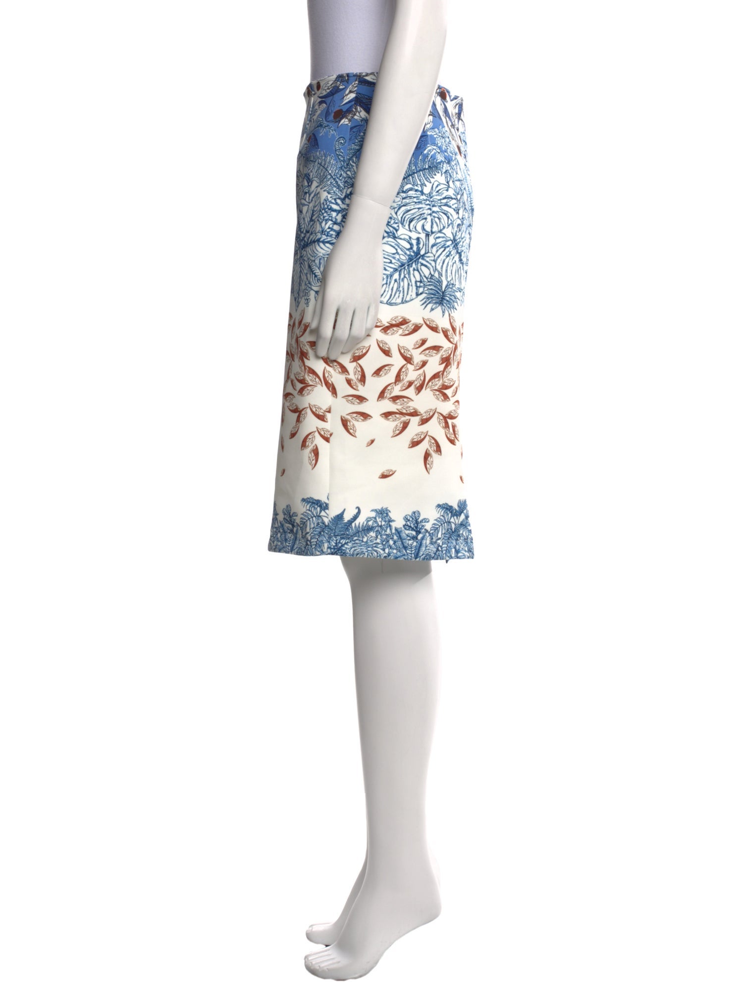 Yigal Azrouël Printed Knee-Length Skirt