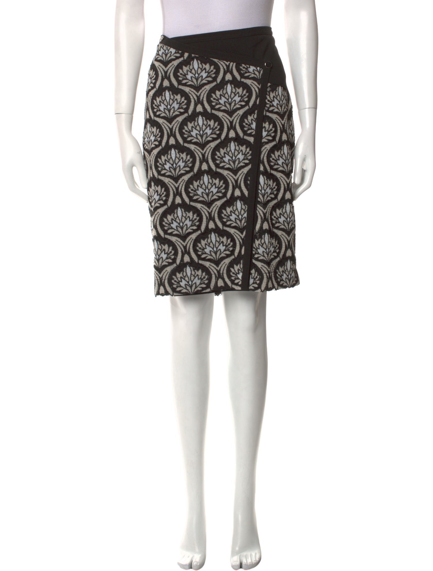 Yigal Azrouël Printed Knee-Length Skirt
