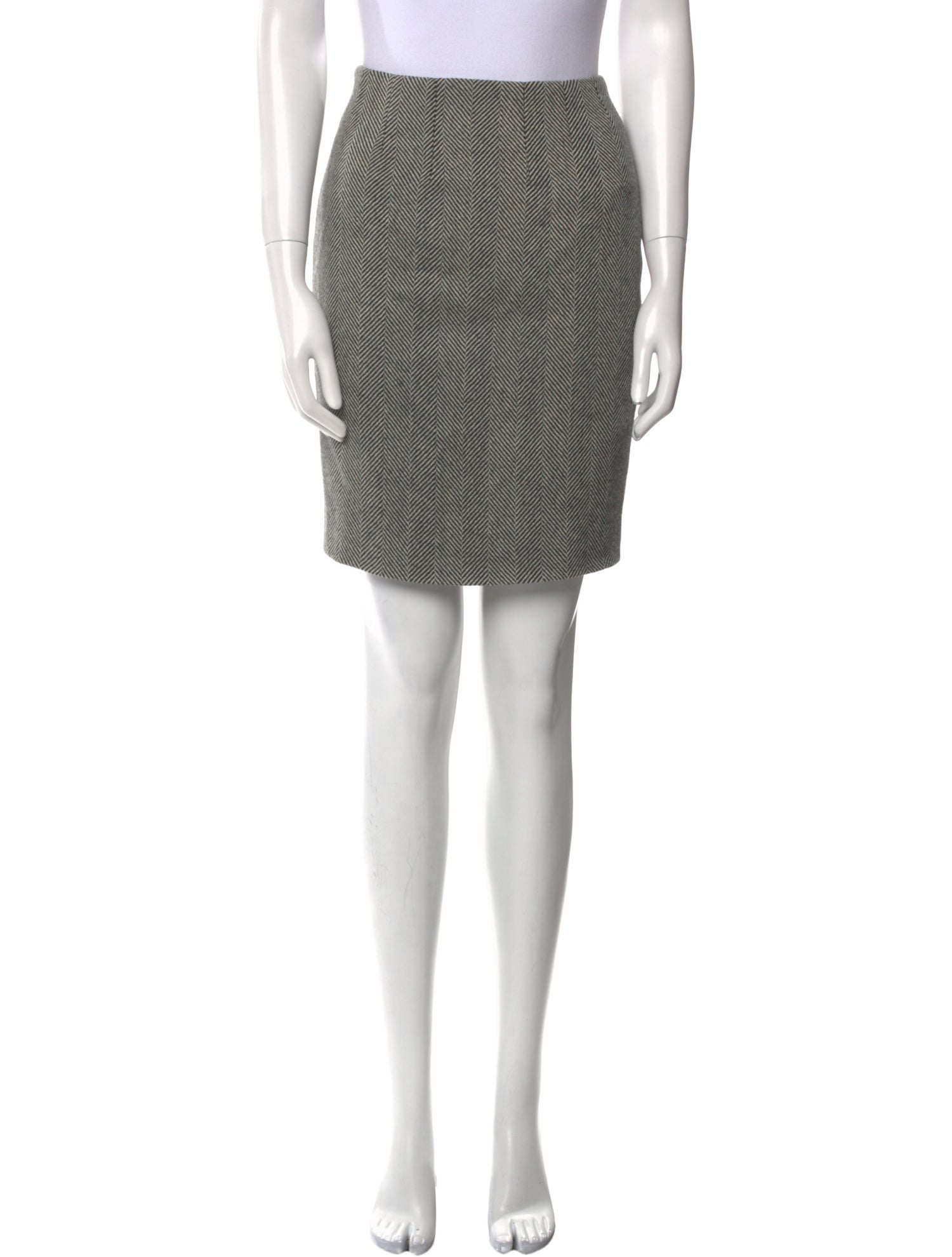 Yigal Azrouël Wool Knee-Length Skirt