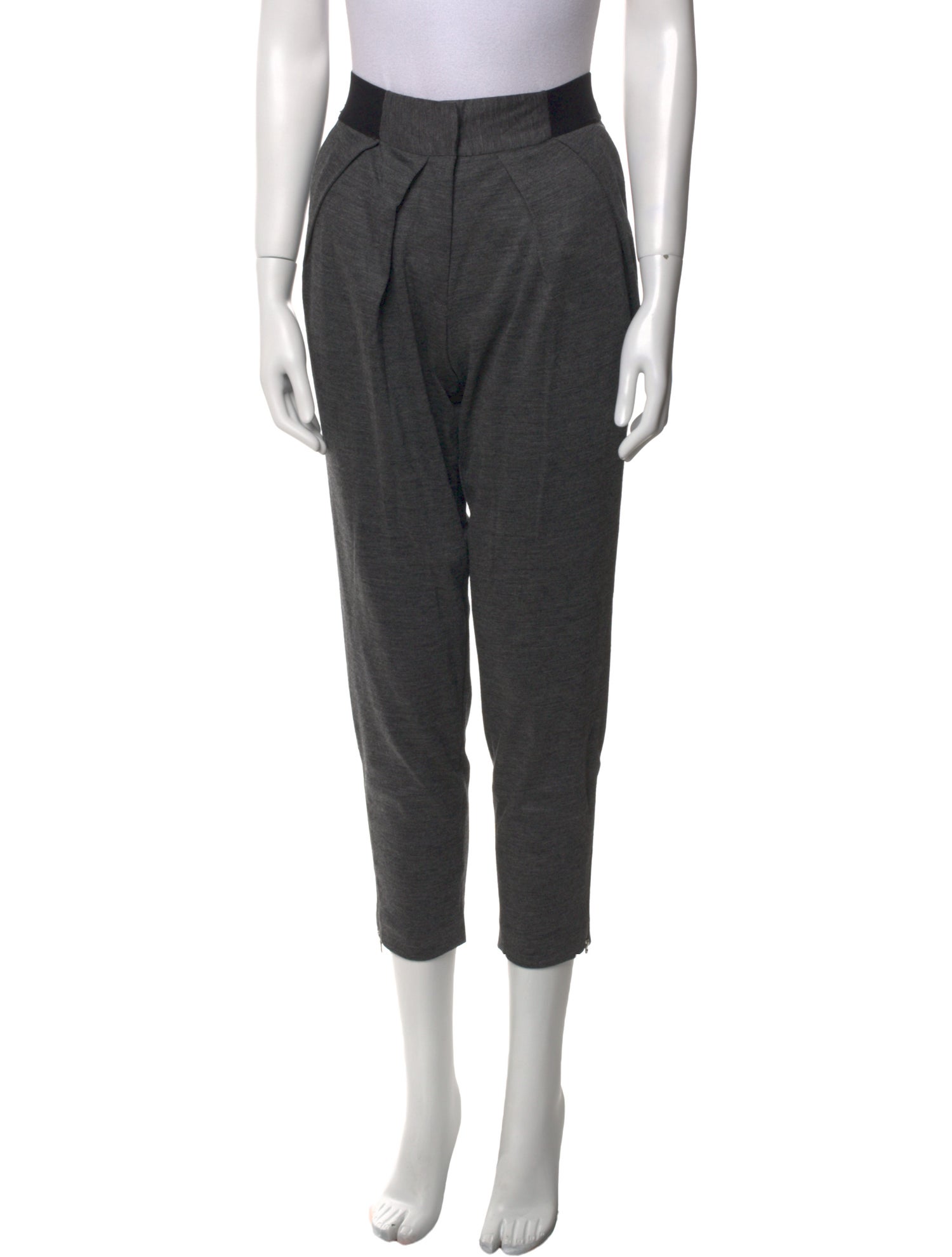 Yigal Azrouël Virgin Wool Skinny Leg Pants