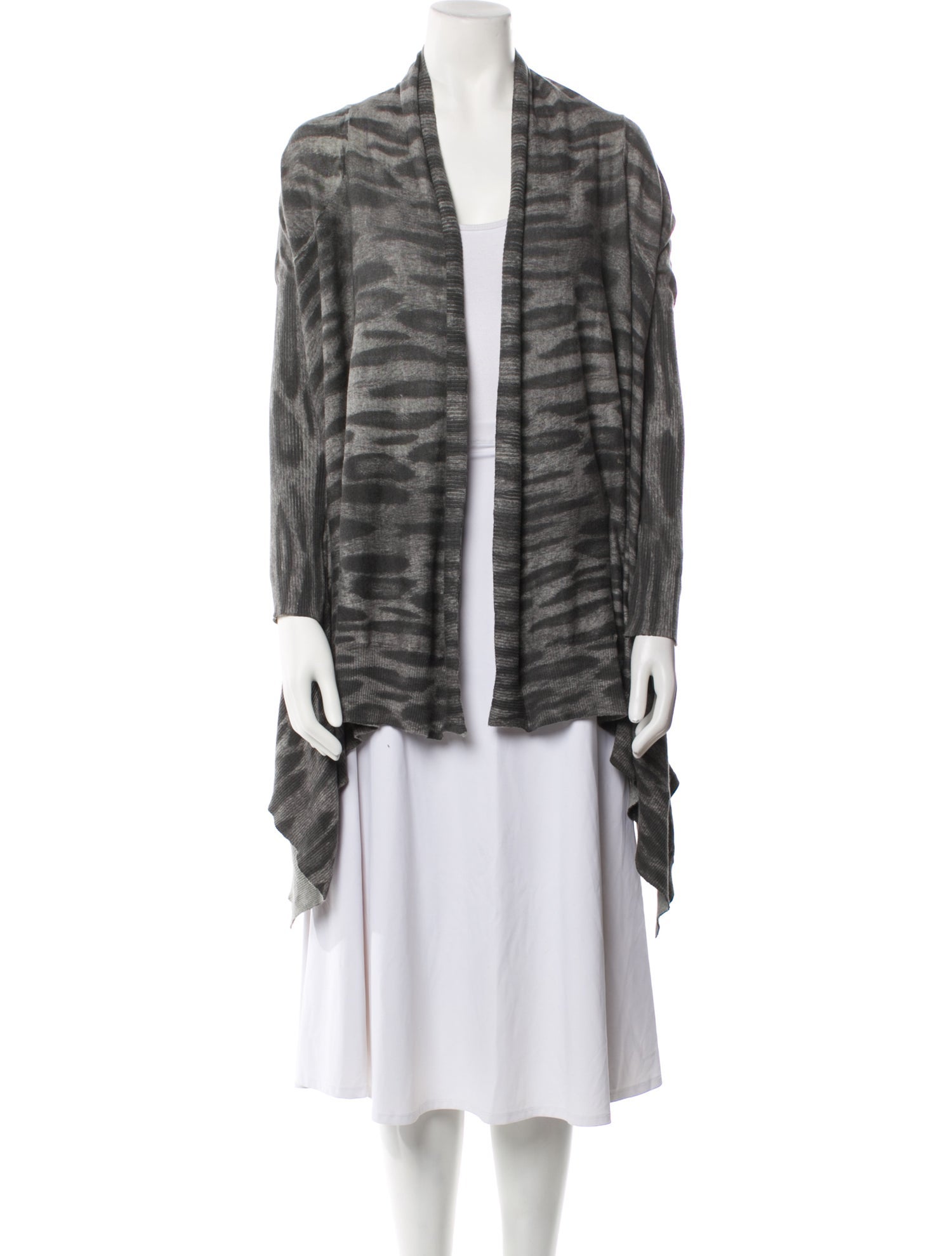 Yigal Azrouël Striped V-Neck Sweater