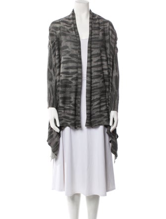 Yigal Azrouël Striped V-Neck Sweater