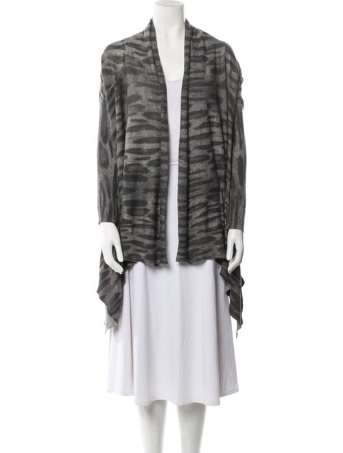 Yigal Azrouël Striped V-Neck Sweater