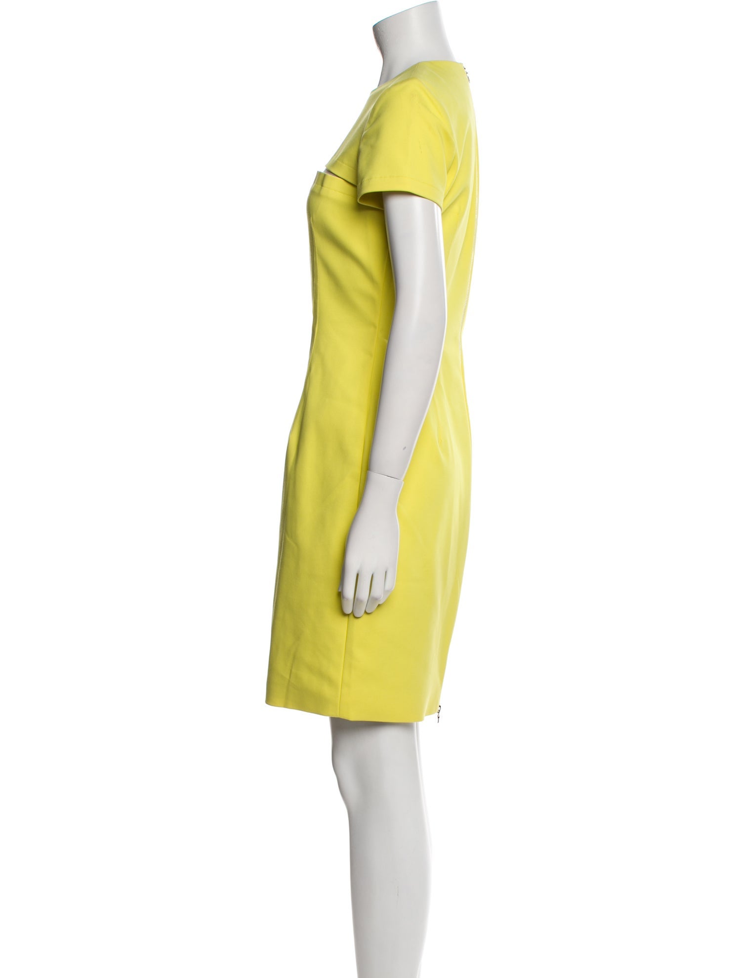 Yigal Azrouël Crew Neck Knee-Length Dress