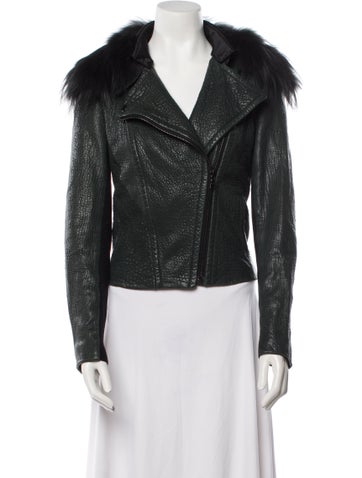 Yigal Azrouël Jackets Fox Fur Jacket S