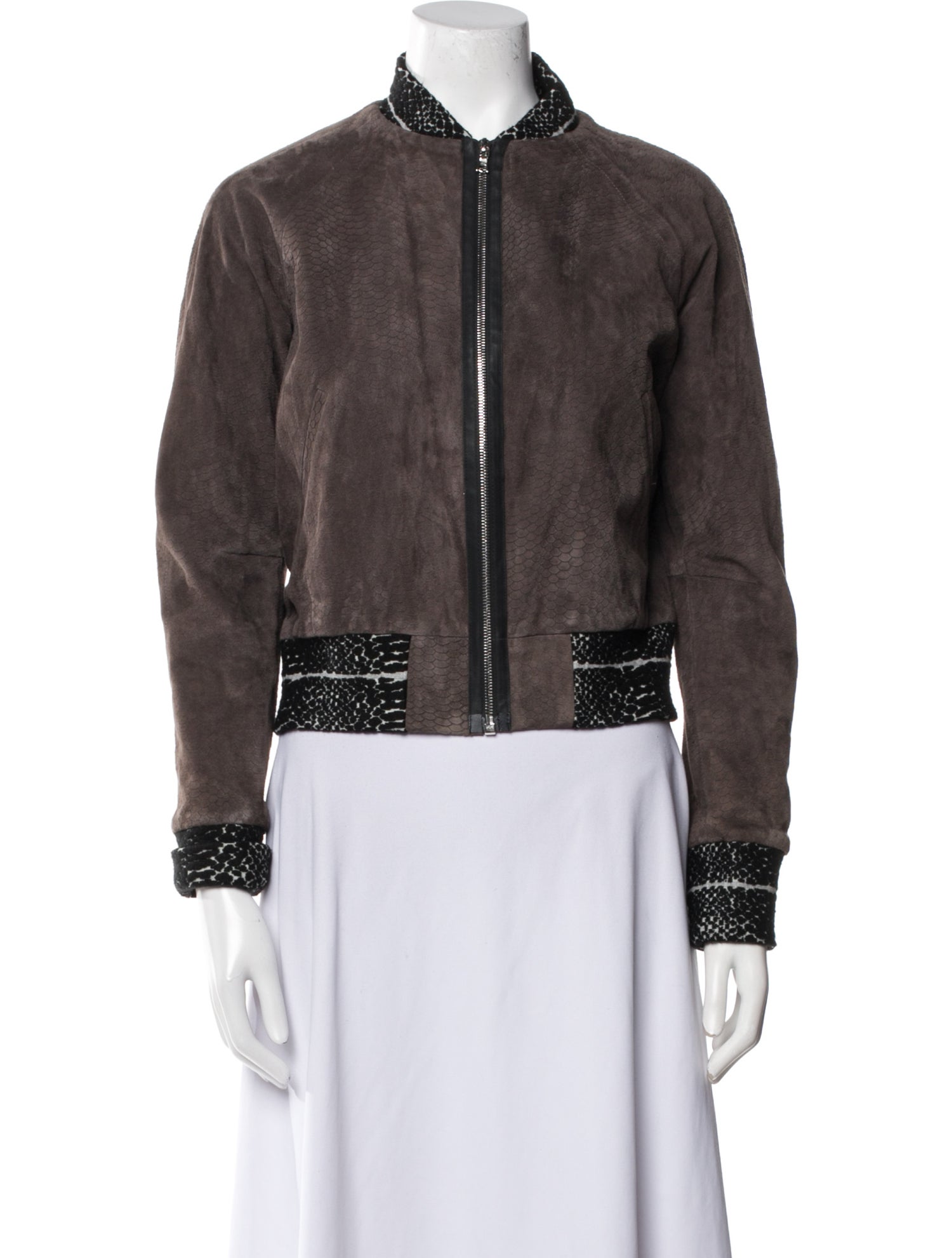 Yigal Azrouël Lambskin Biker Jacket