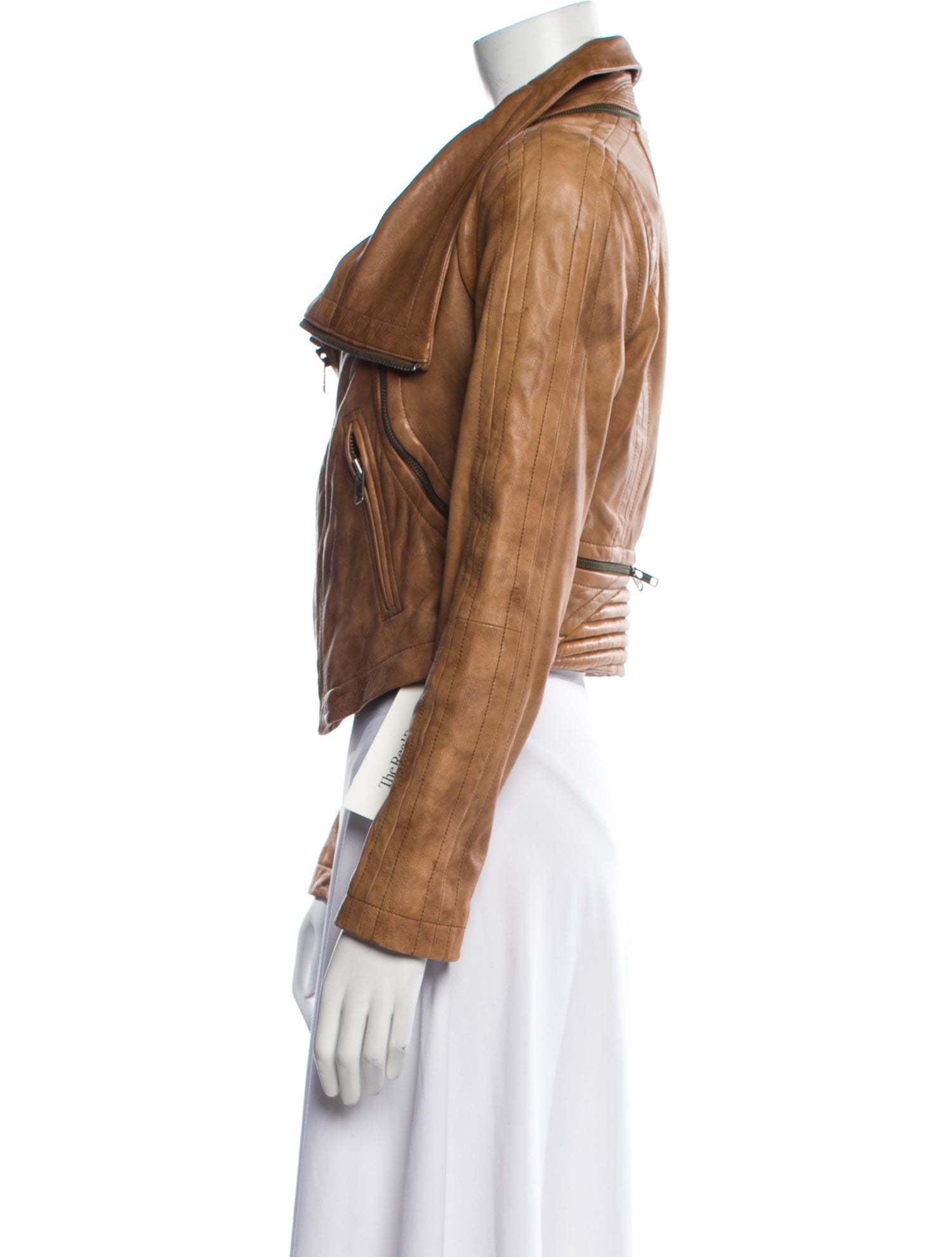 Yigal Azrouël Leather Biker Jacket