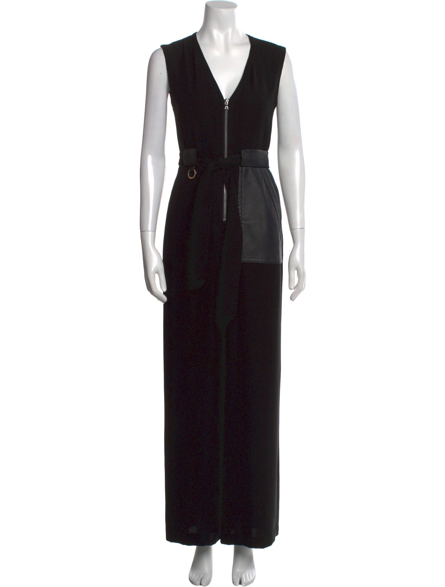 Yigal Azrouël V-Neck Jumpsuit