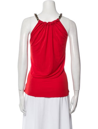 Yigal Azrouël Halterneck Sleeveless Top