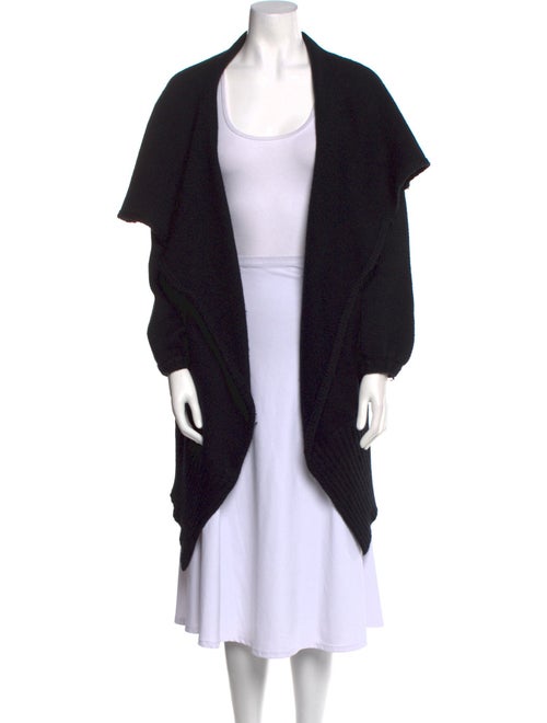 Yigal Azrouël Merino Wool Open Front Sweater