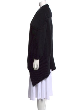 Yigal Azrouël Merino Wool Open Front Sweater