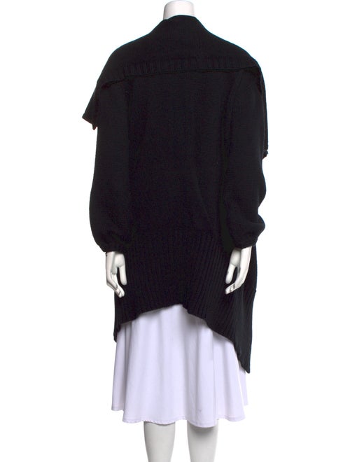 Yigal Azrouël Merino Wool Open Front Sweater