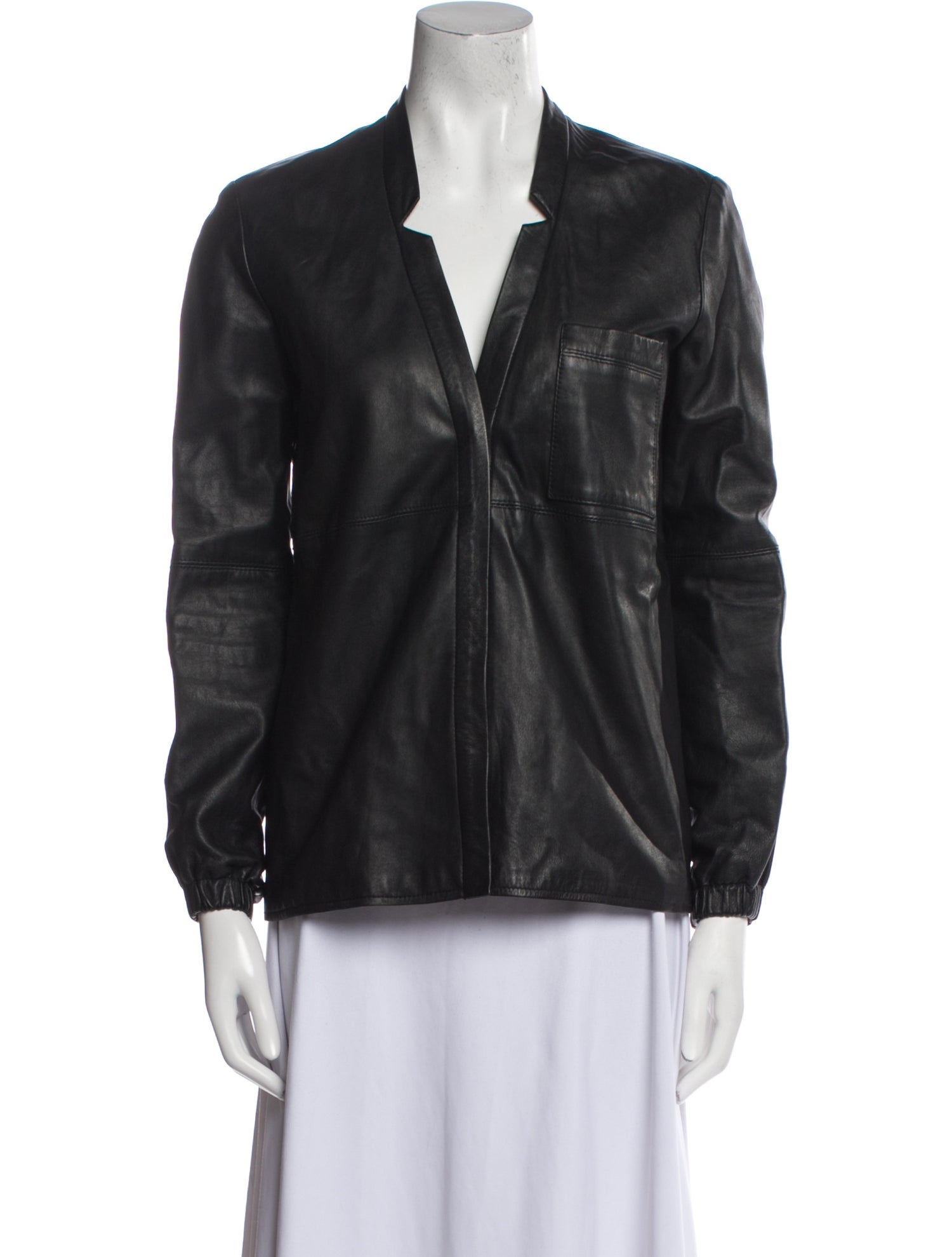 Yigal Azrouël Leather Jacket