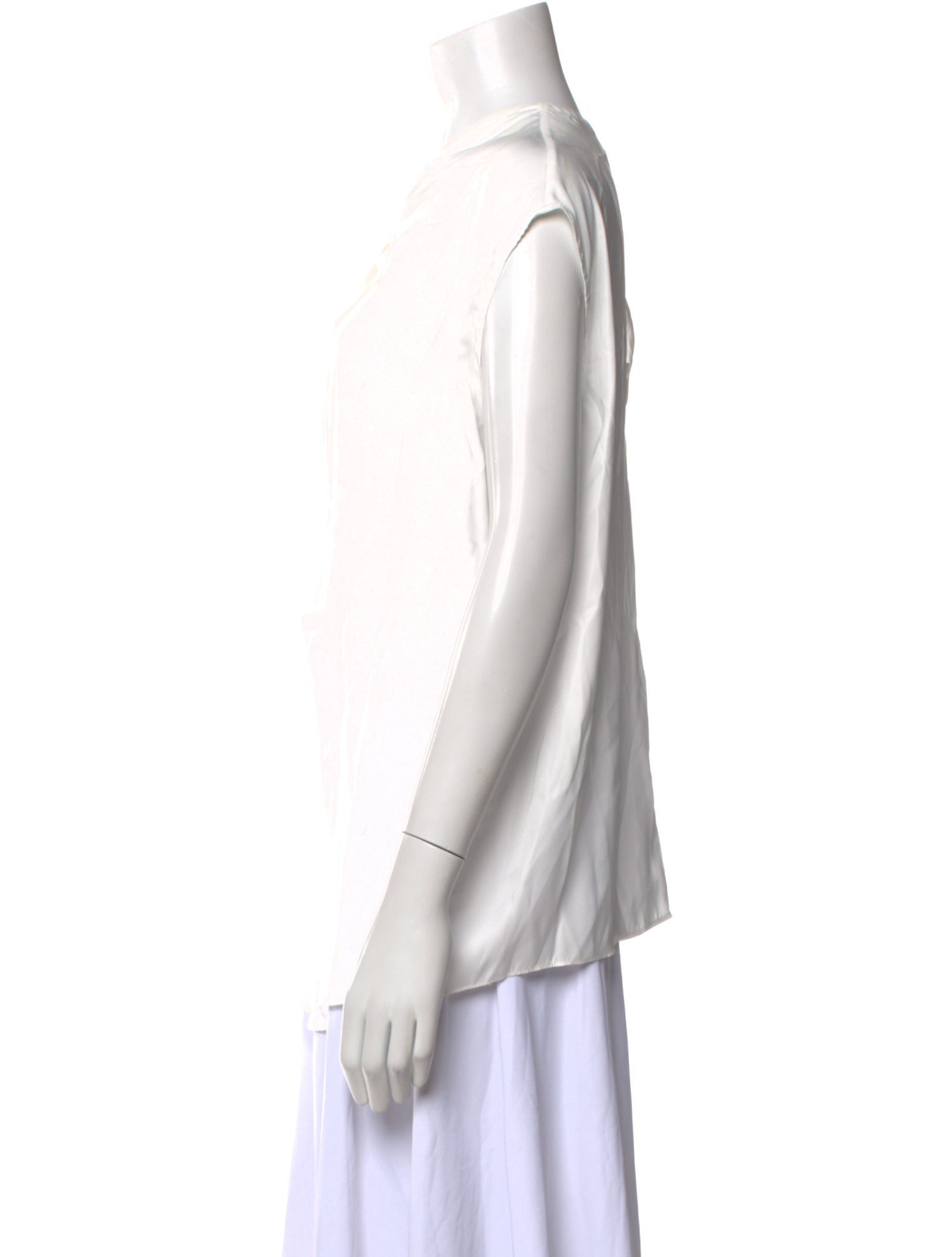 Yigal Azrouël Cowl Neck Short Sleeve Top