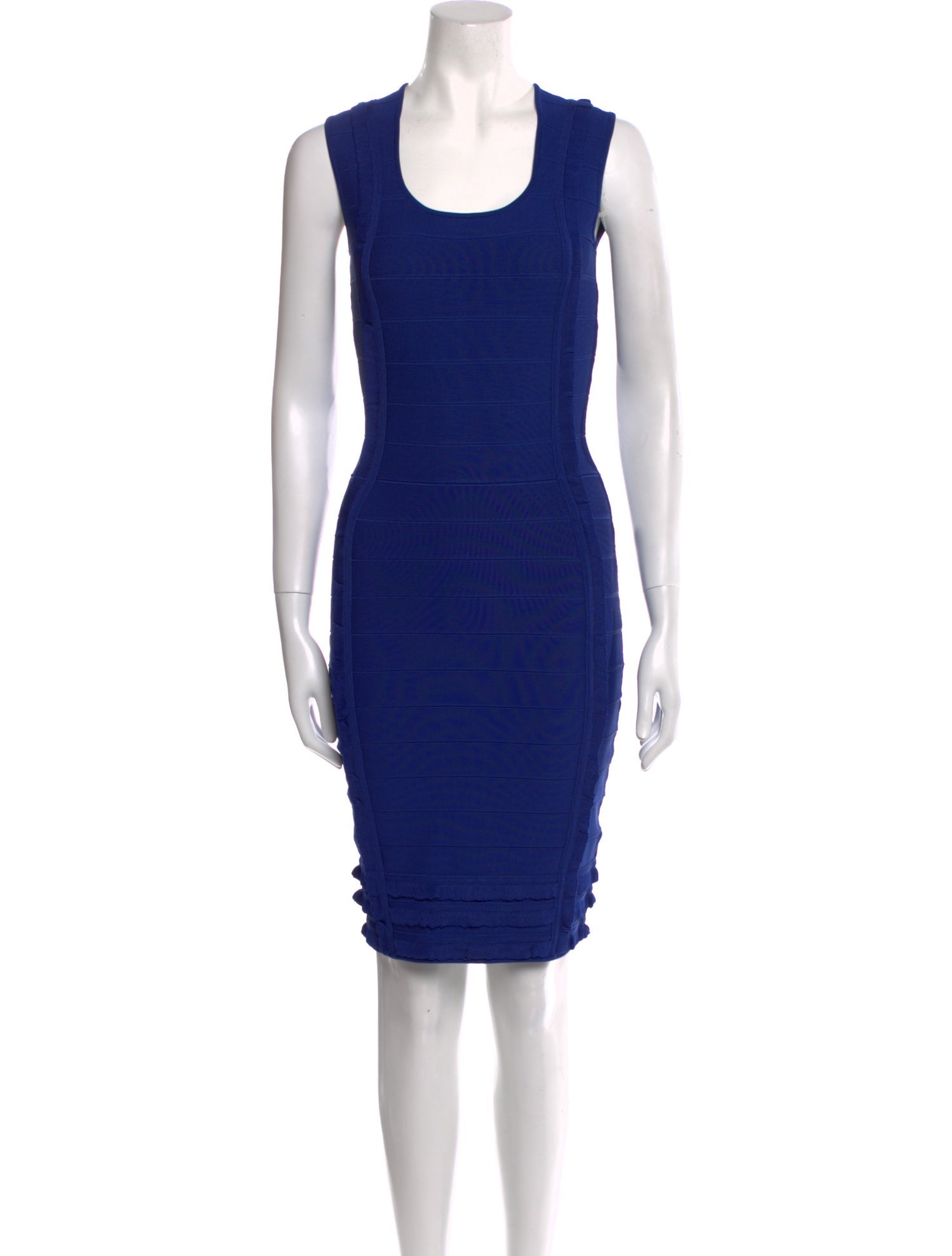 Yigal Azrouël Scoop Neck Mini Dress