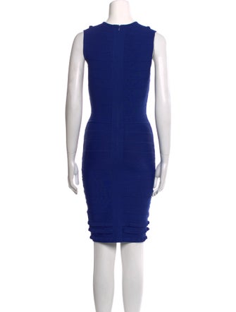 Yigal Azrouël Scoop Neck Mini Dress