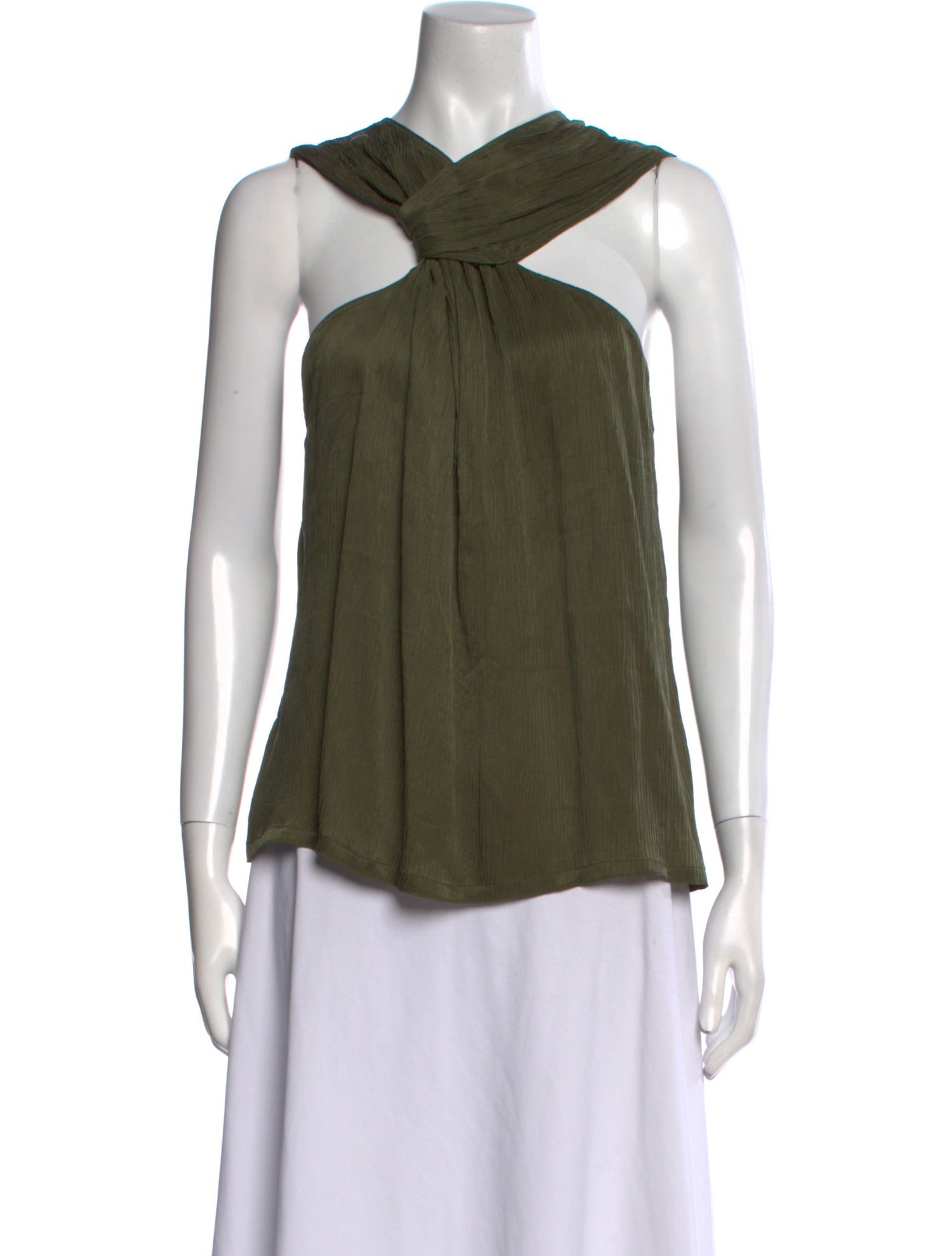 Yigal Azrouël One-Shoulder Sleeveless Top w/ Tags