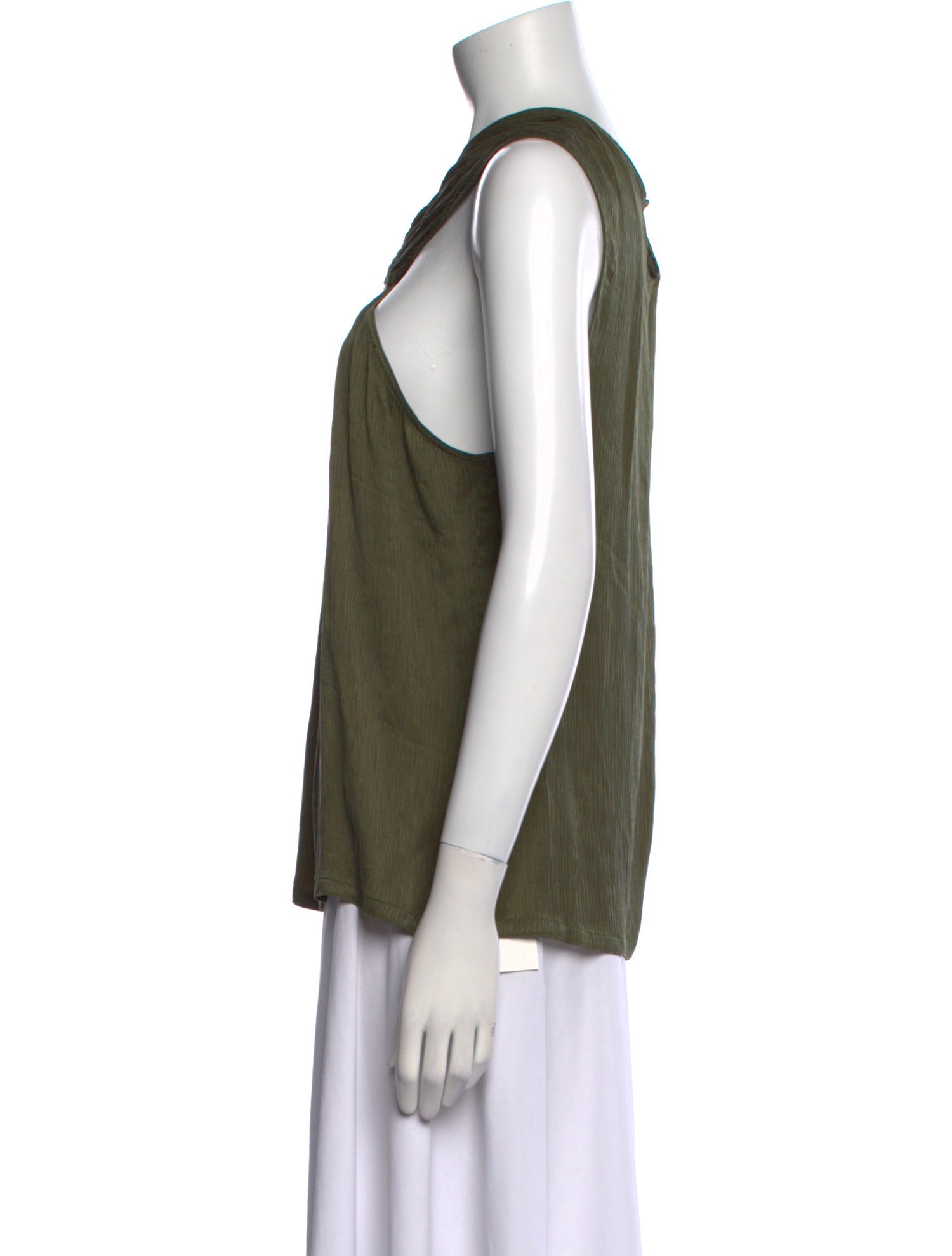 Yigal Azrouël One-Shoulder Sleeveless Top w/ Tags
