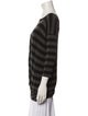 Yigal Azrouël Striped Bateau Neckline Tunic