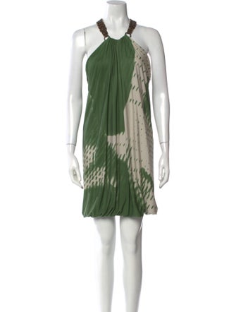 Yigal Azrouël Printed Mini Dress