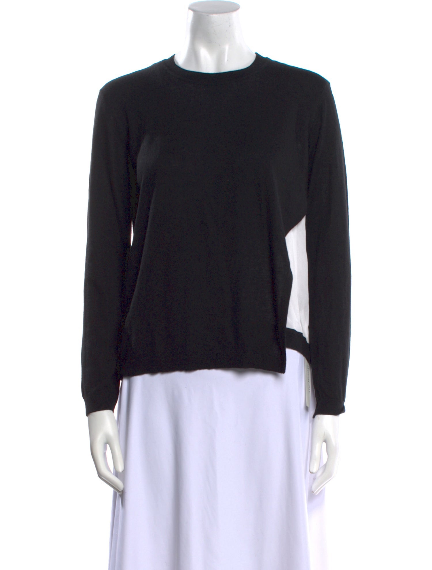 Yigal Azrouël Silk Crew Neck Sweater