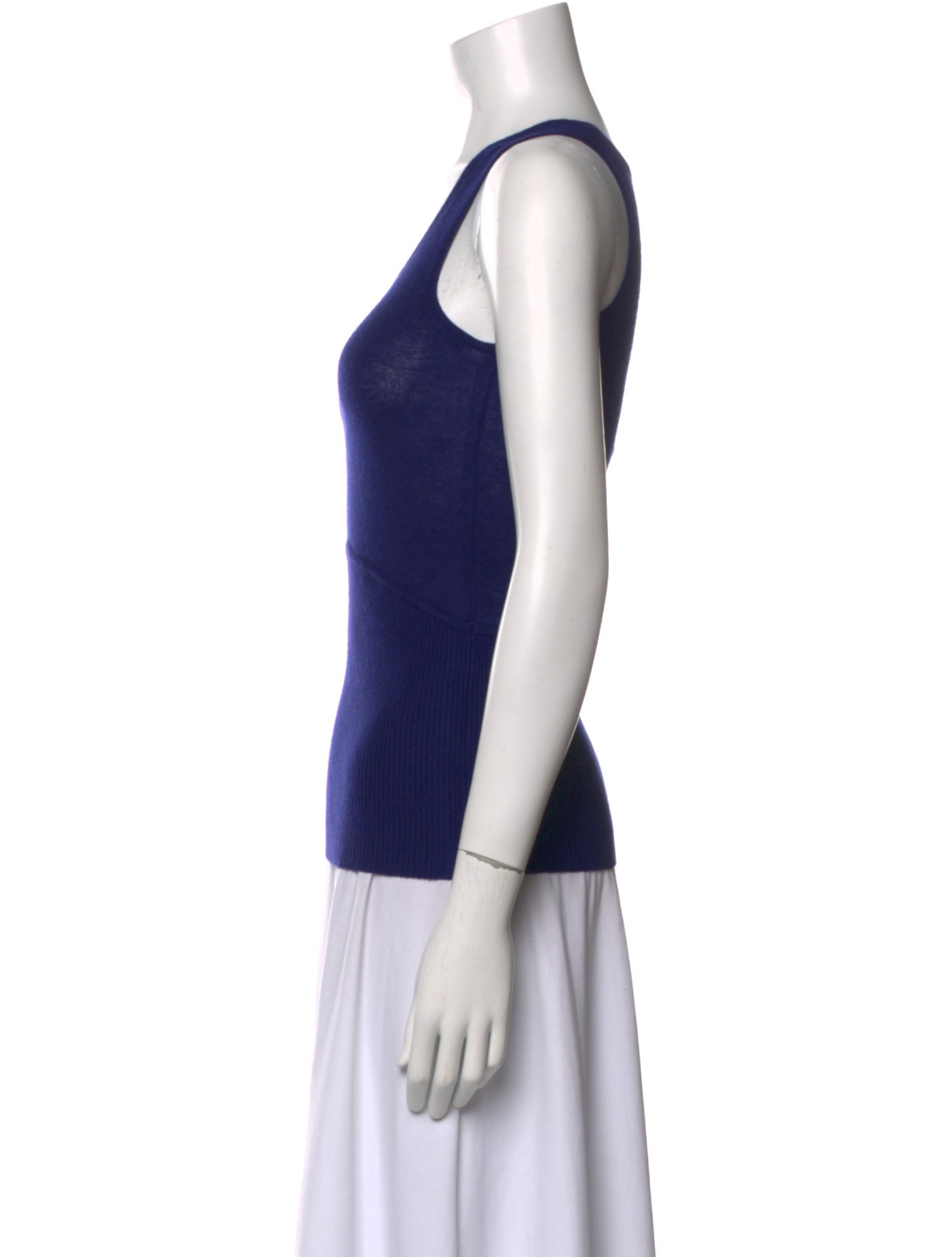 Yigal Azrouël Scoop Neck Sleeveless Top