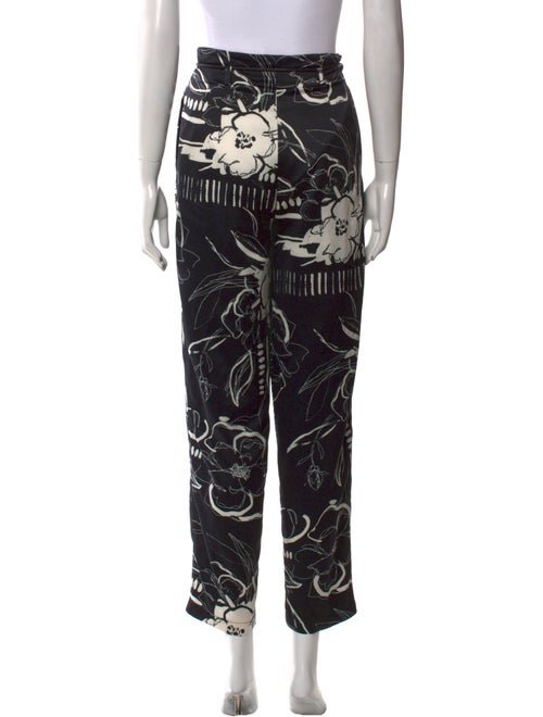 Yigal Azrouël Printed Straight Leg Pants