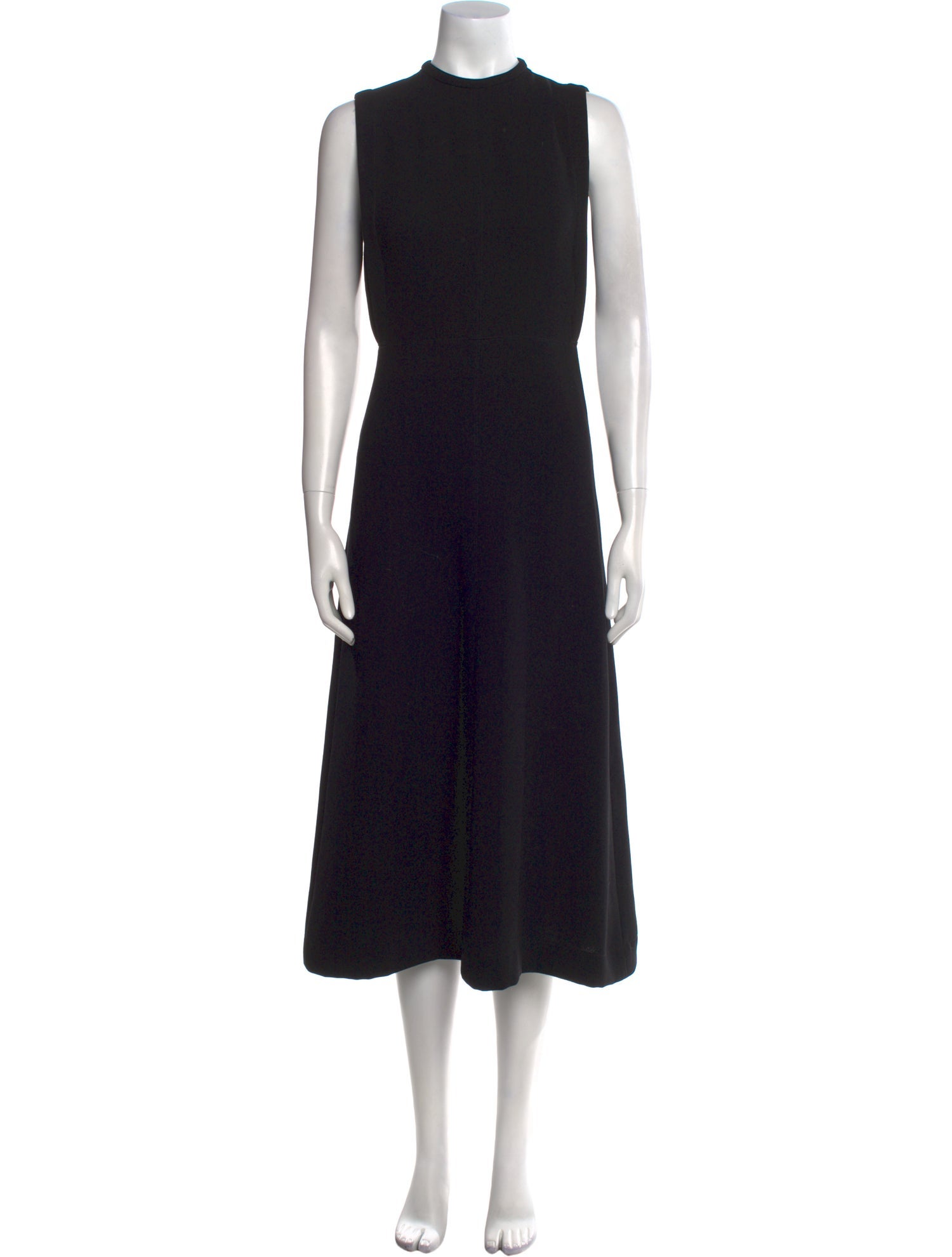 Yigal Azrouël Mock Neck Long Dress