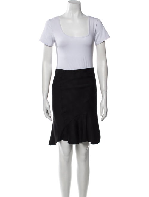 Yigal Azrouël Wool Skirt Set