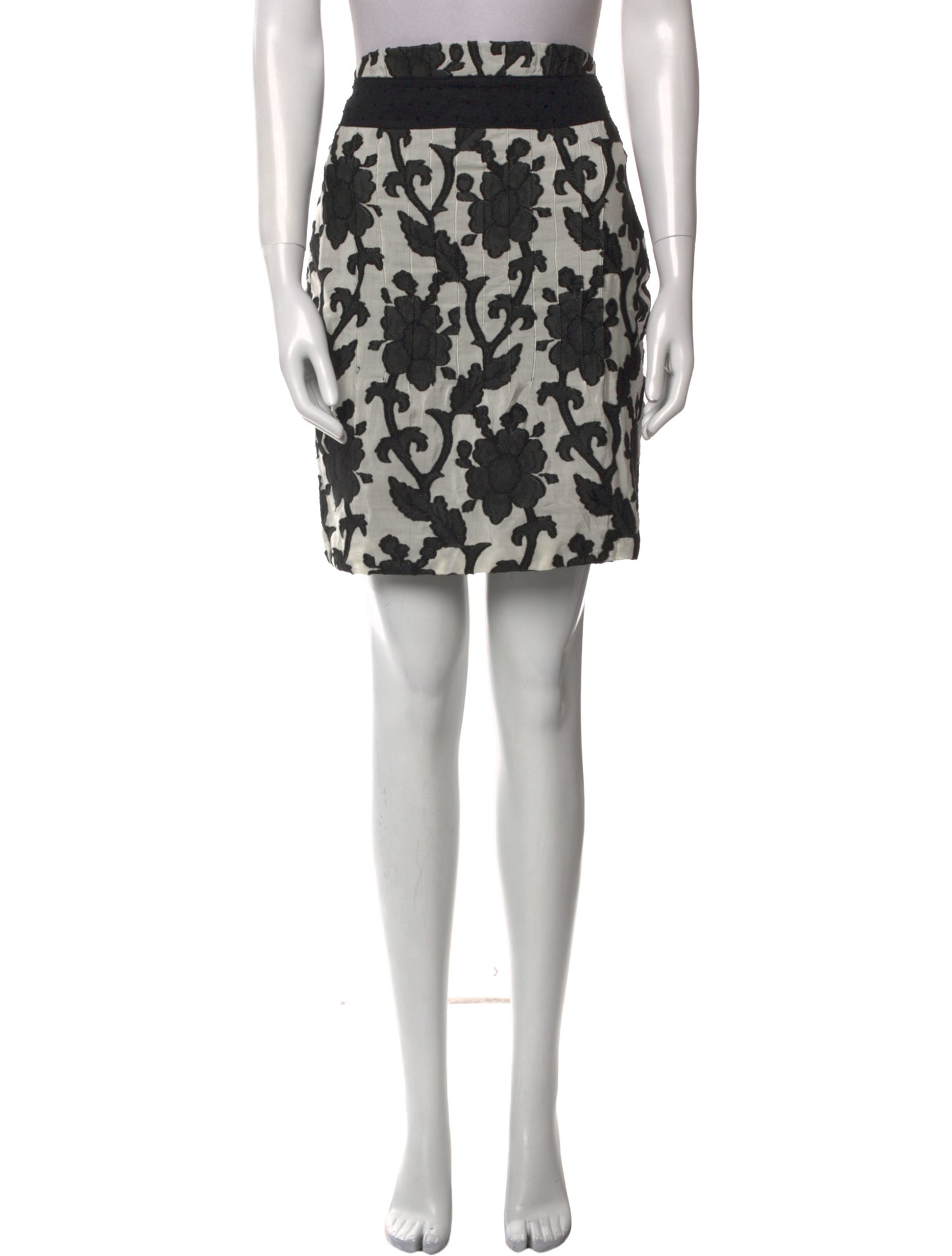 Yigal Azrouël Printed Knee-Length Skirt