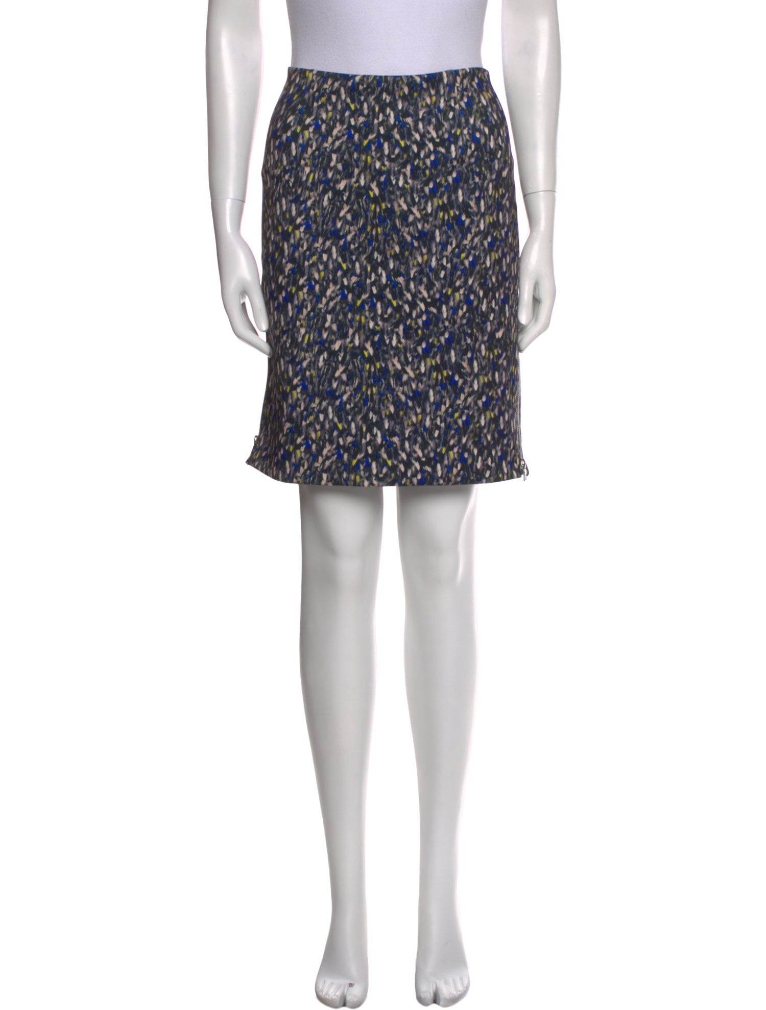 Yigal Azrouël Printed Knee-Length Skirt