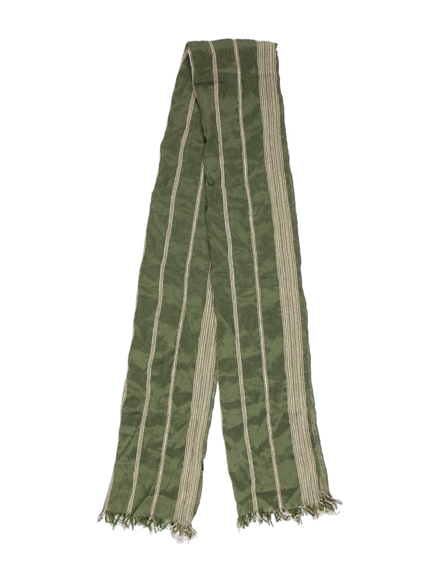 Yigal Azrouël Striped Scarf